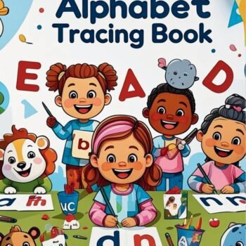 Printable ABC handwriting workbook for kids to practice alphabet tracing and writing